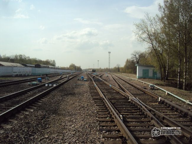 Заброшенная станция Белокаменная