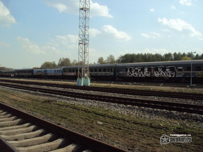 Заброшенные вагоны