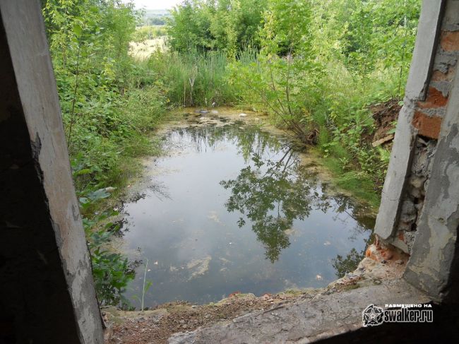 Заброшенные очистные сооружения