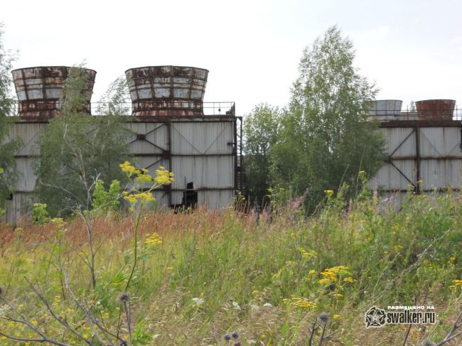Заброшенные очистные сооружения