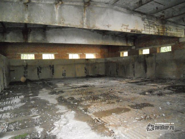 Заброшенные очистные сооружения