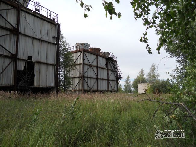 Заброшенные очистные сооружения