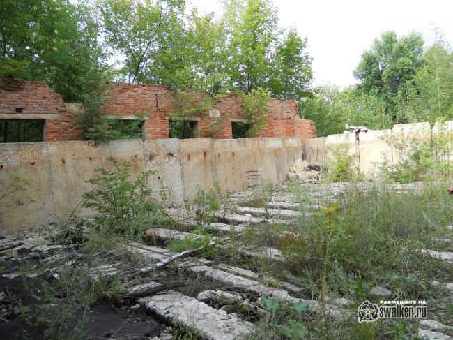 Заброшенные очистные сооружения