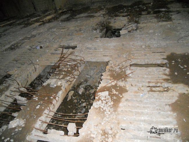 Заброшенные очистные сооружения