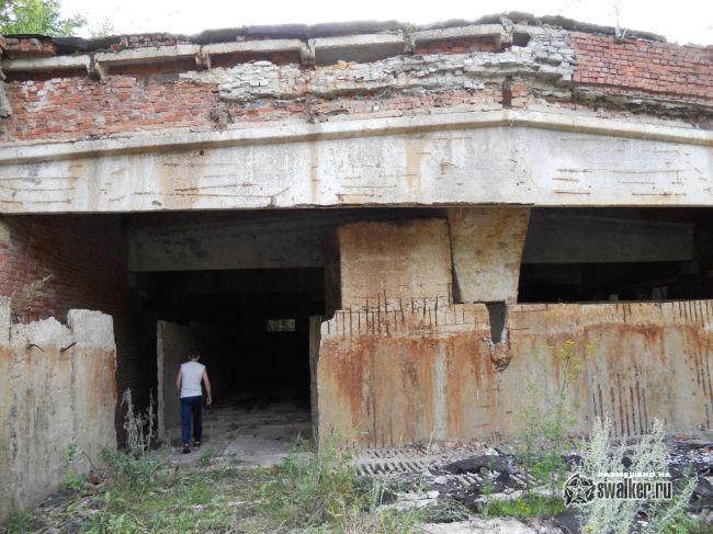 Заброшенные очистные сооружения