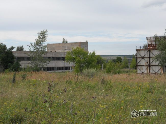 Заброшенные очистные сооружения