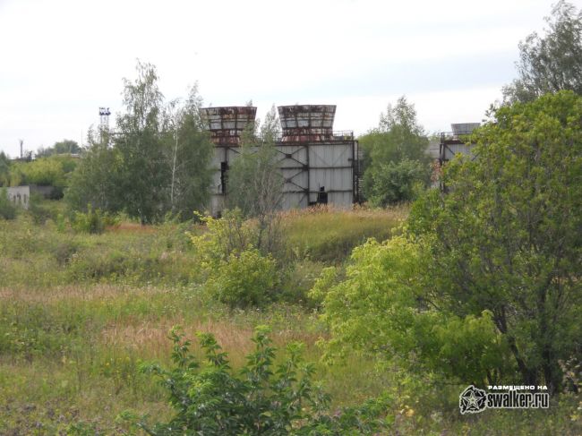 Заброшенные очистные сооружения