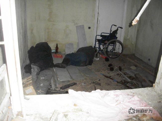 Заброшенный торговый центр, Москва