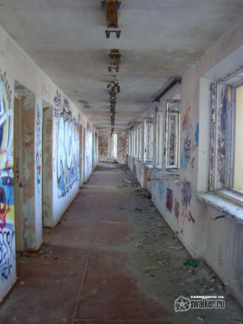 Заброшенный санаторий ДКБФ Майори, Юрмала, Латвия