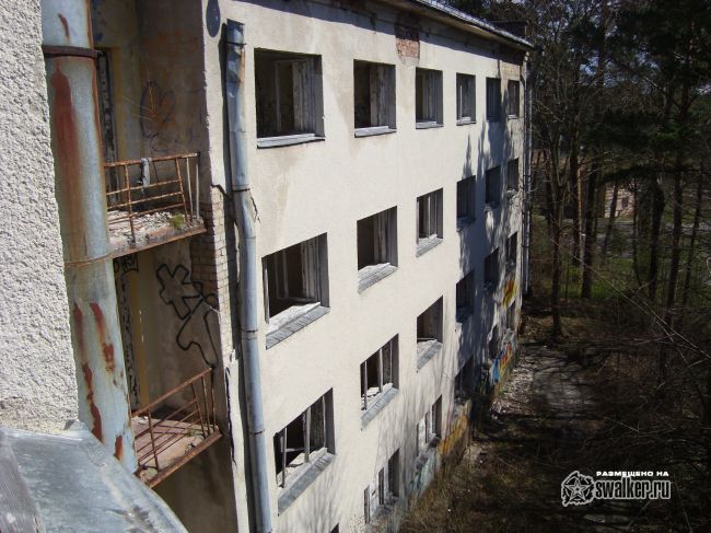 Заброшенный санаторий ДКБФ Майори, Юрмала, Латвия