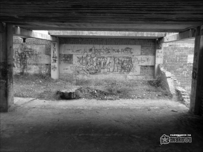 Недостроенная автостоянка, Челябинская область