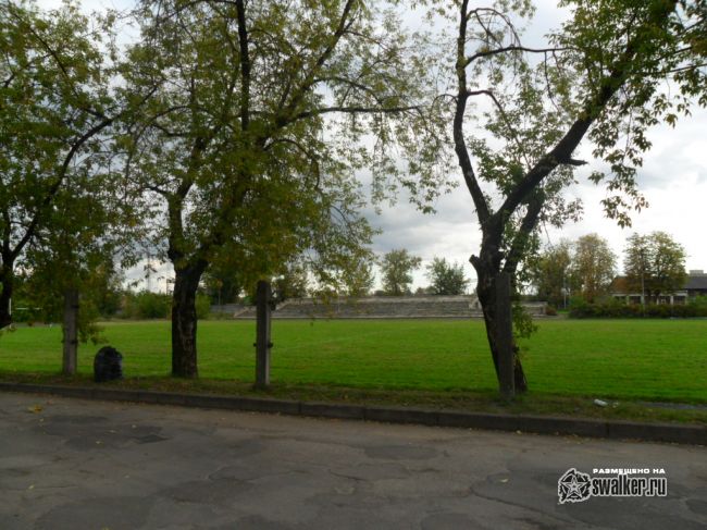 Заброшенный стадион ДУАГАВА Заброшенный стадион ДУАГАВА