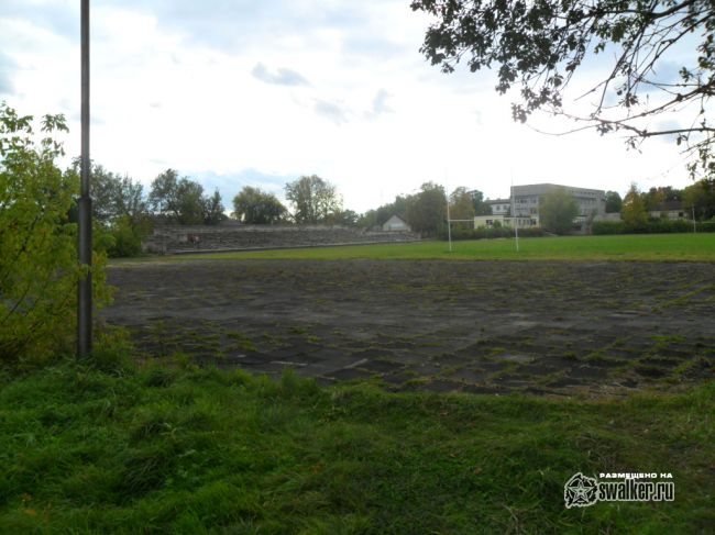 Заброшенный стадион ДУАГАВА Заброшенный стадион ДУАГАВА