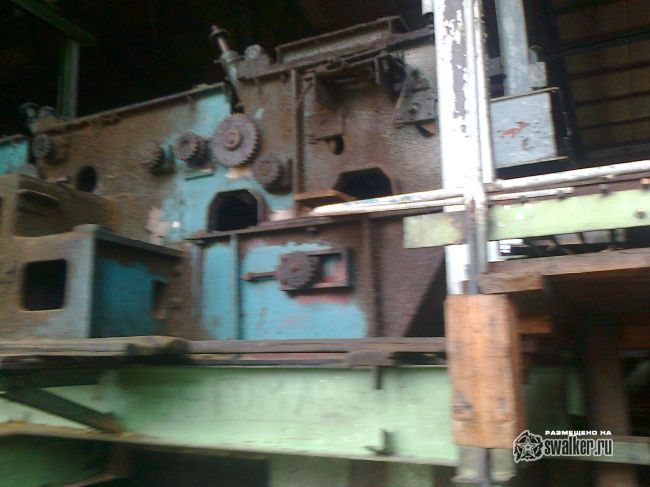 Заброшенный лесозавод, Красноярский край