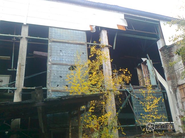 Заброшенный лесозавод, Красноярский край