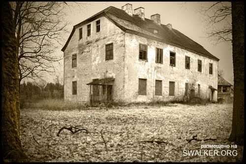 Заброшенная усадьба в Брамберге, Латвия