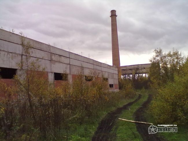 Заброшенный асфальтовый завод