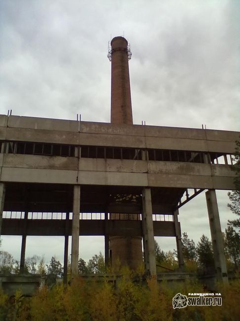 Заброшенный асфальтовый завод