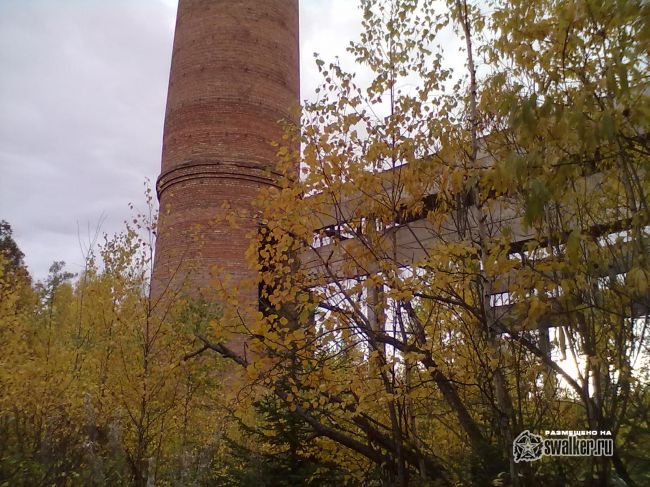 Заброшенный асфальтовый завод