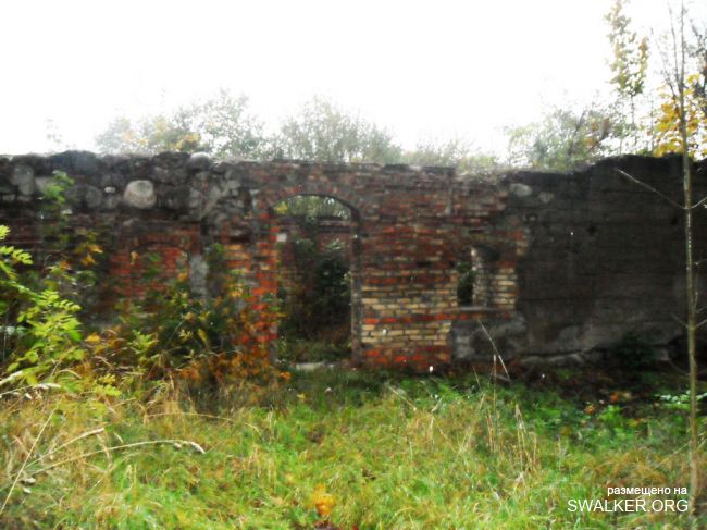 Заброшенная усадьба в Брамберге, Латвия