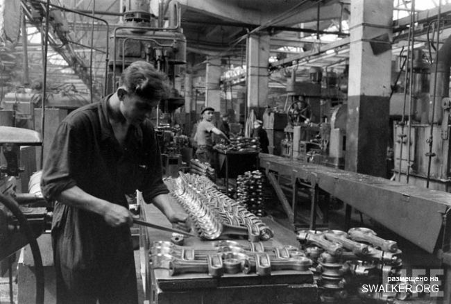 Минский тракторный завод в 1960 году