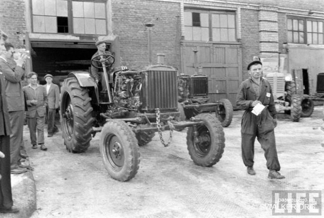Минский тракторный завод в 1960 году