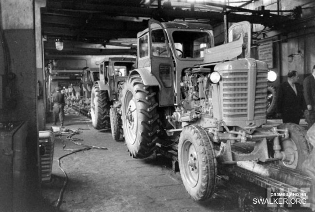 Минский тракторный завод в 1960 году