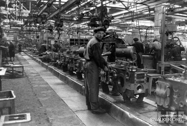 Минский тракторный завод в 1960 году