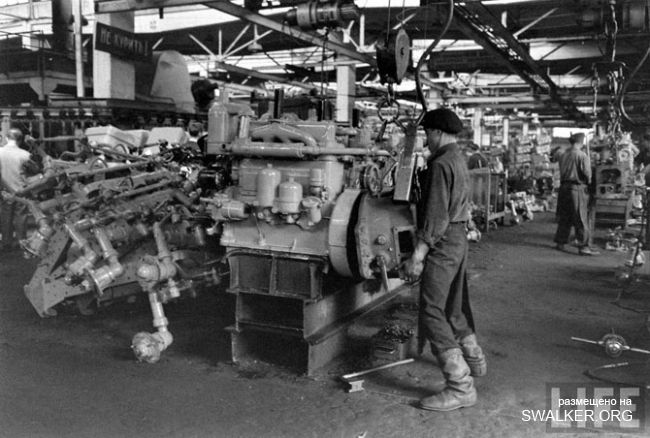 Минский тракторный завод в 1960 году