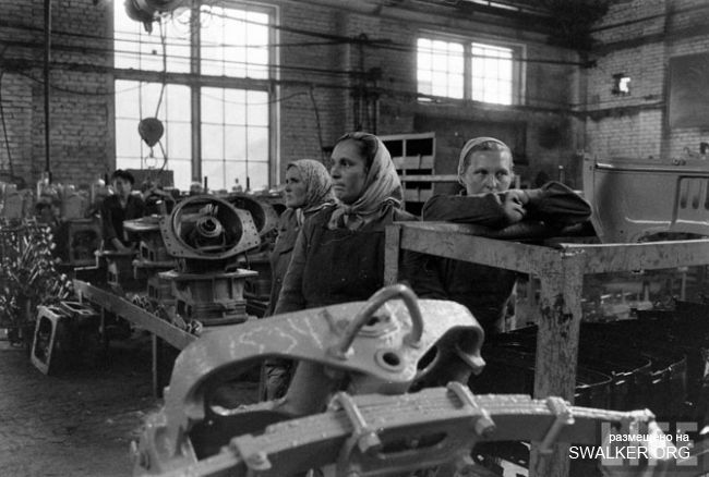 Минский тракторный завод в 1960 году