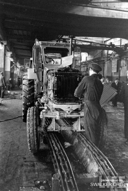 Минский тракторный завод в 1960 году