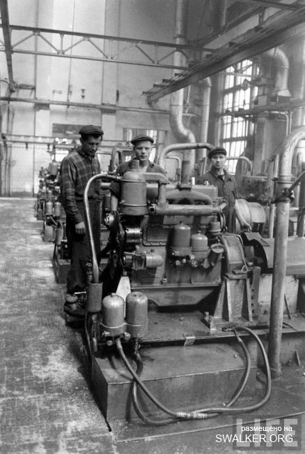 Минский тракторный завод в 1960 году