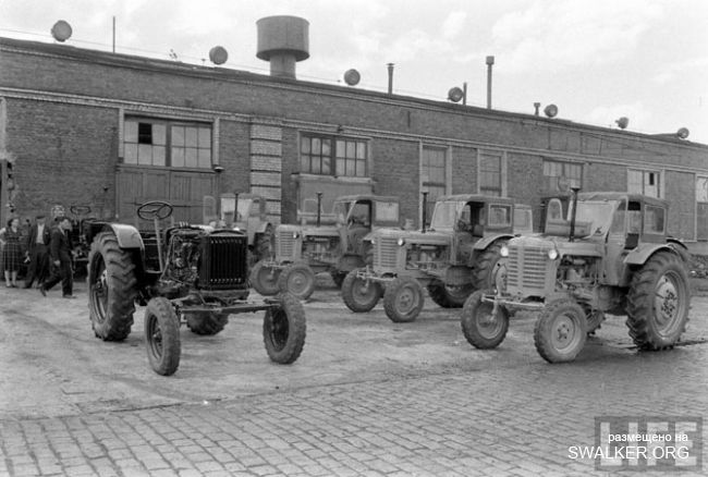 Минский тракторный завод в 1960 году