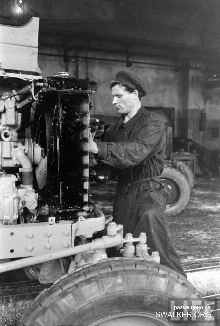 Минский тракторный завод в 1960 году