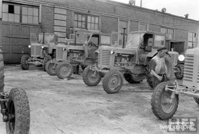 Минский тракторный завод в 1960 году