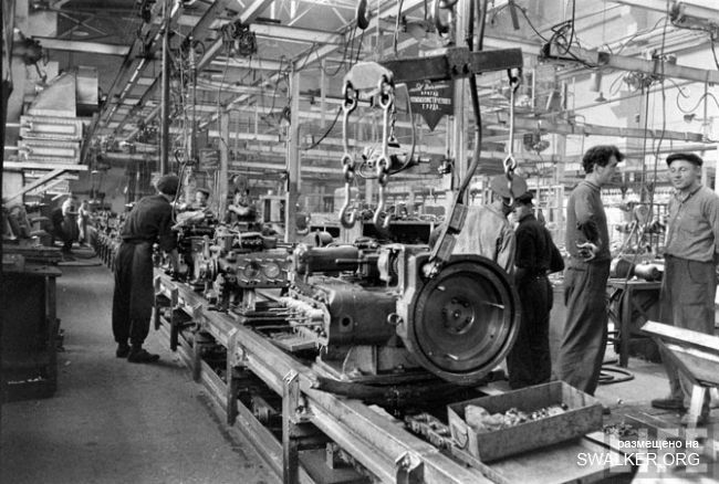 Минский тракторный завод в 1960 году