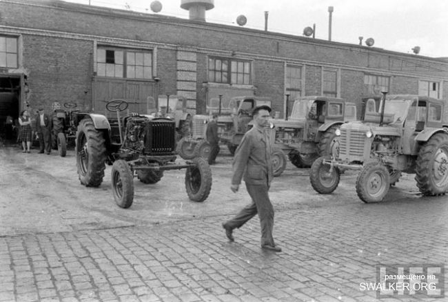 Минский тракторный завод в 1960 году