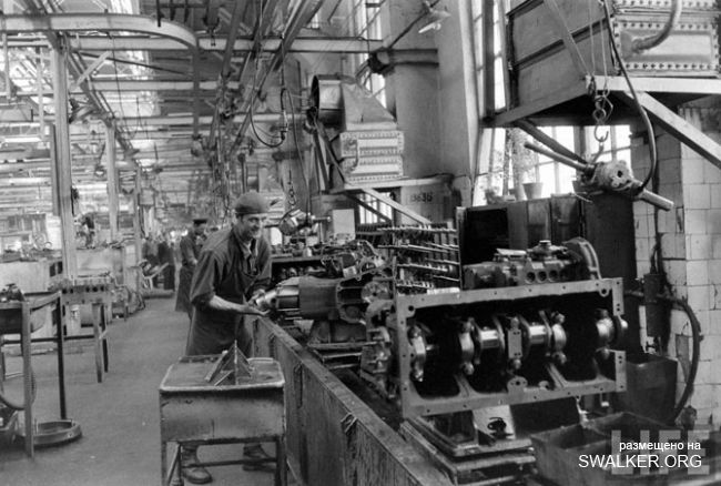 Минский тракторный завод в 1960 году