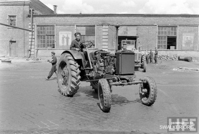 Минский тракторный завод в 1960 году