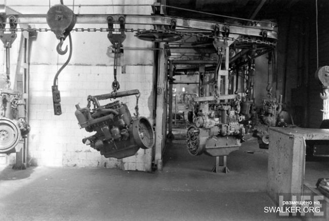 Минский тракторный завод в 1960 году