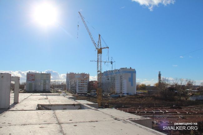 Недостроенная многоэтажка, Копейск