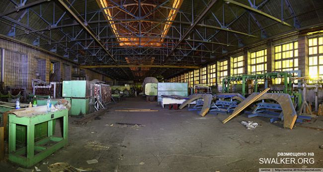 Заброшенный цех прототипов, Московская область