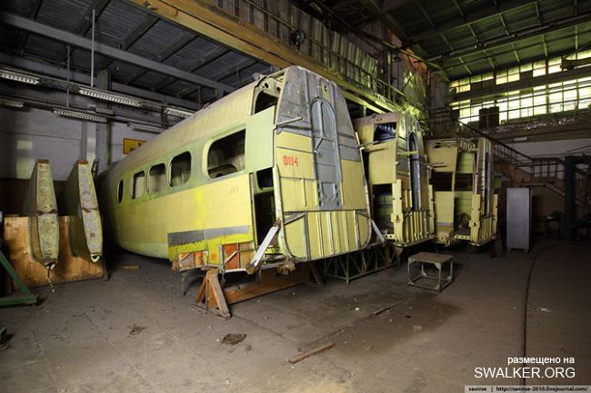 Заброшенный цех прототипов, Московская область
