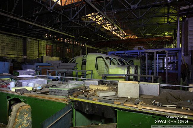 Заброшенный цех прототипов, Московская область
