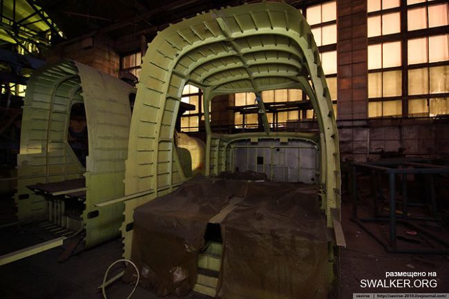 Заброшенный цех прототипов, Московская область