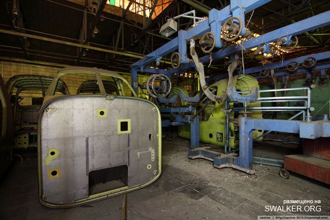 Заброшенный цех прототипов, Московская область