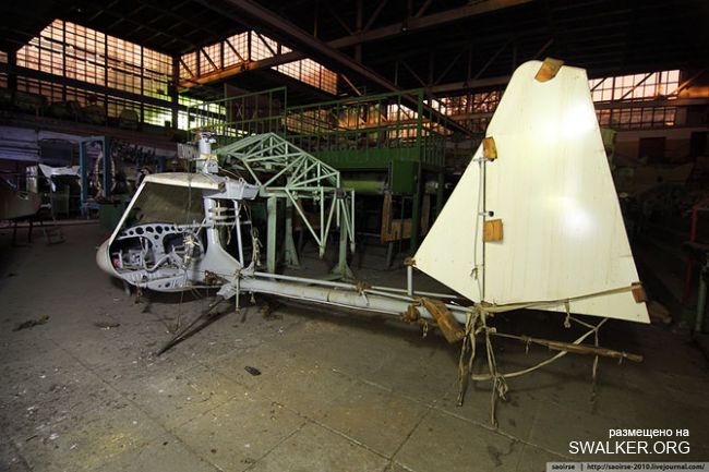 Заброшенный цех прототипов, Московская область