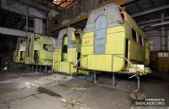 Заброшенный цех прототипов, Московская область