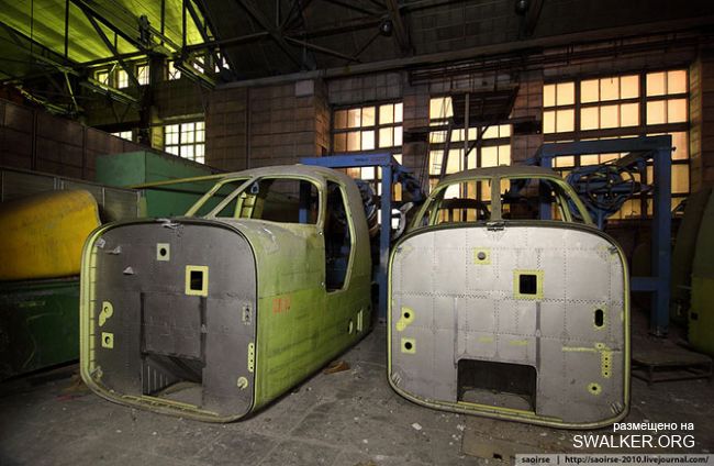 Заброшенный цех прототипов, Московская область