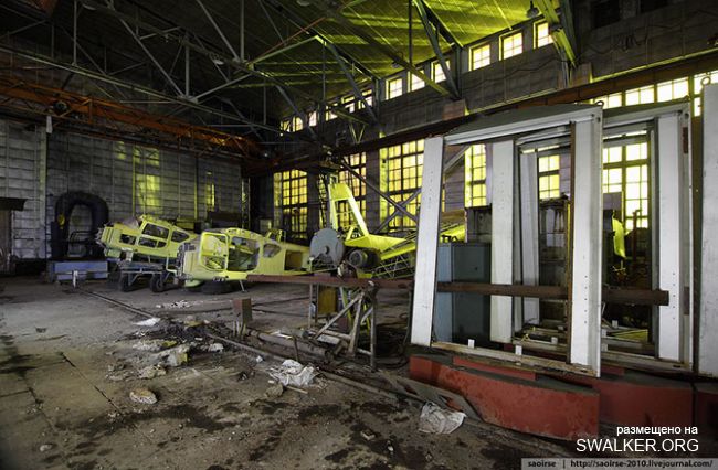 Заброшенный цех прототипов, Московская область
